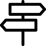 Directions SVG Icon